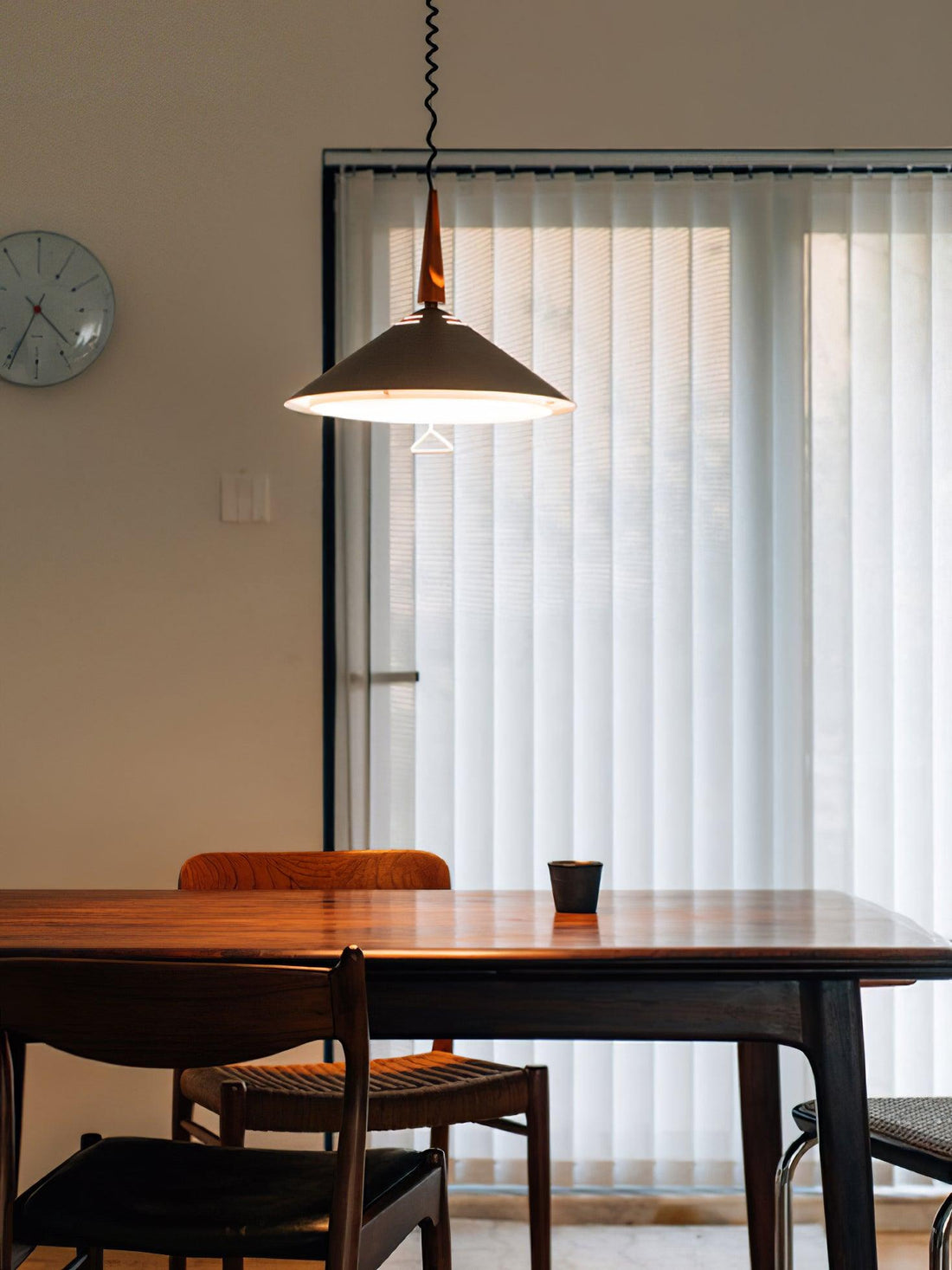 Agnes Lampe Suspension Rétro de Style Moderne Minimaliste