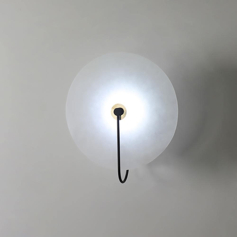 Elaris Applique Murale Globe en Albâtre