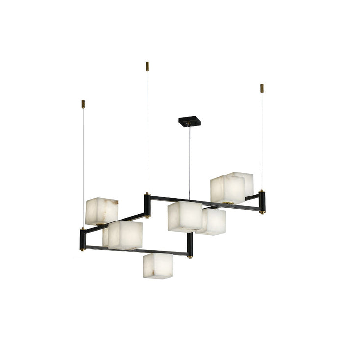 Ostruvye Lustre Albâtre Boîte Créativité Salon