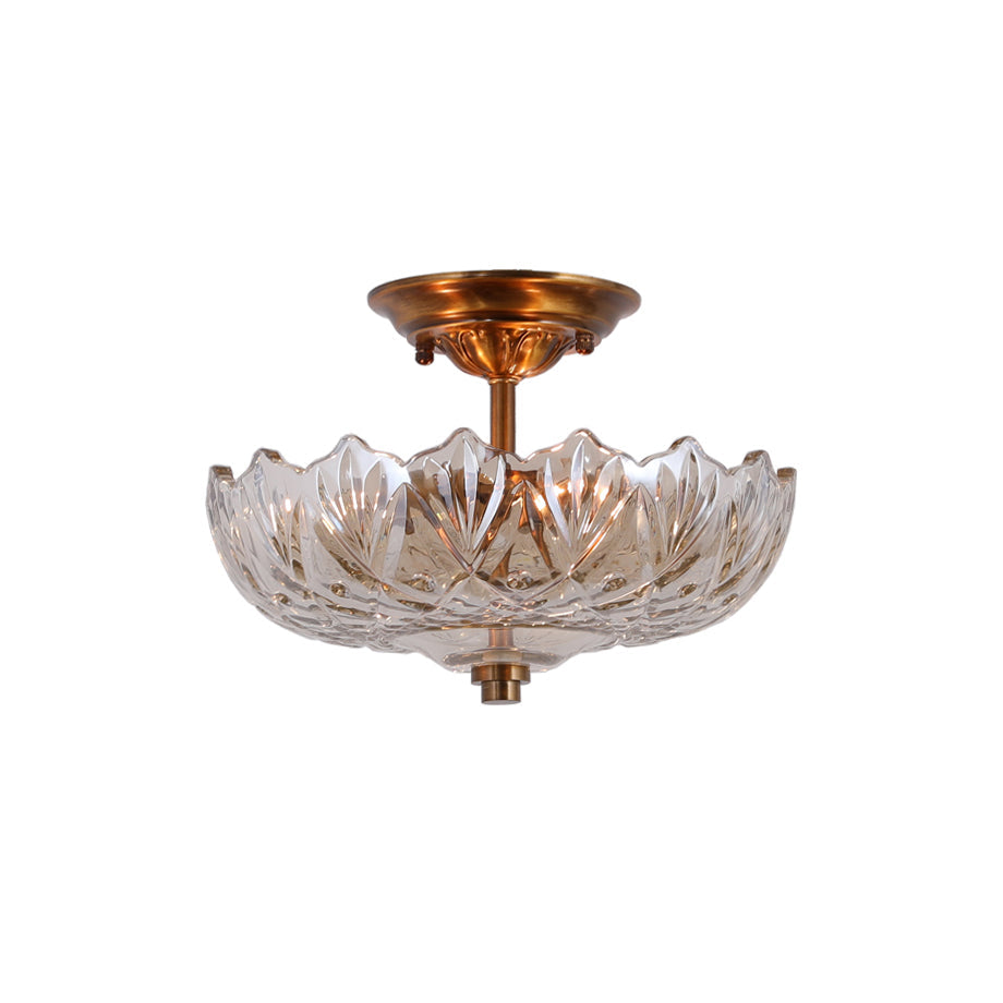 Qvistuvyi Plafonnier en Verre Luxe Postmoderne Salon
