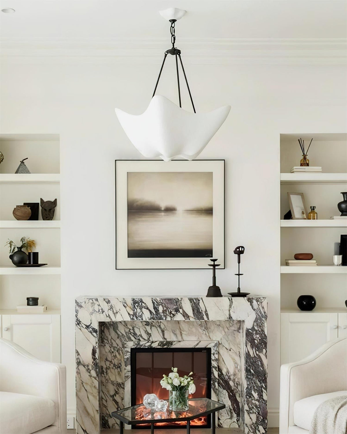 Alana Lustre Sculptural Pétales