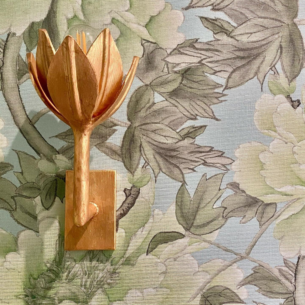 Quina Applique Murale Fleur