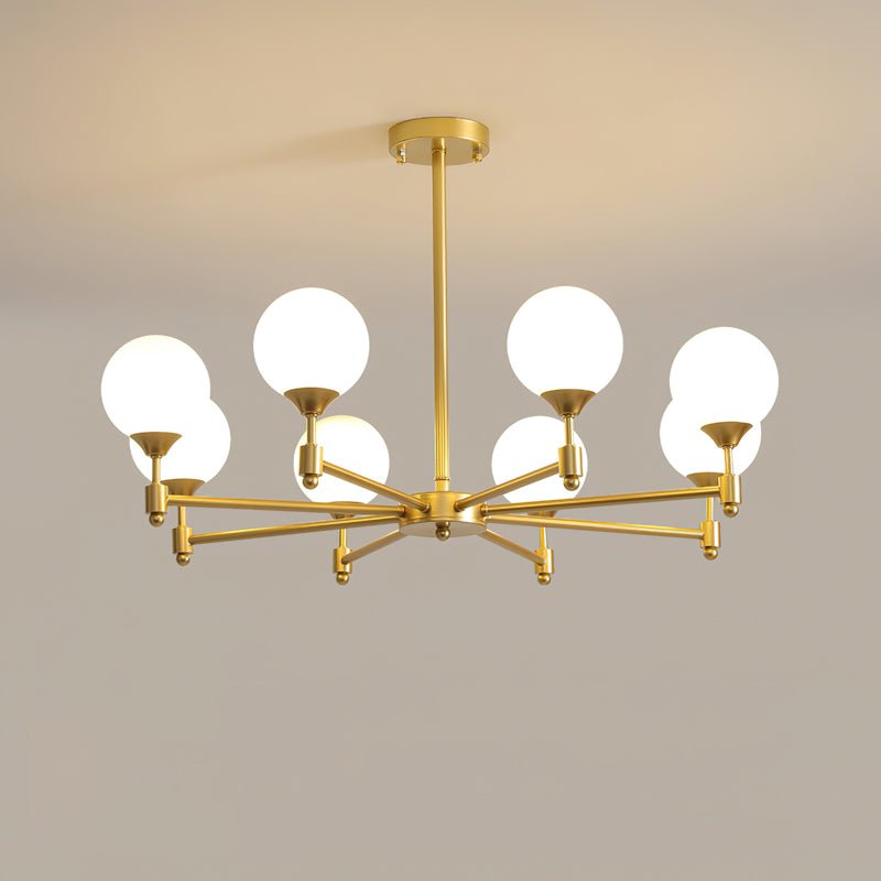 Solara Élégant Verre Lustre