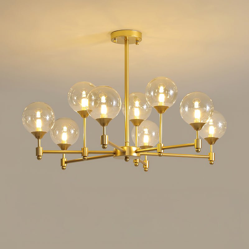 Solara Élégant Verre Lustre