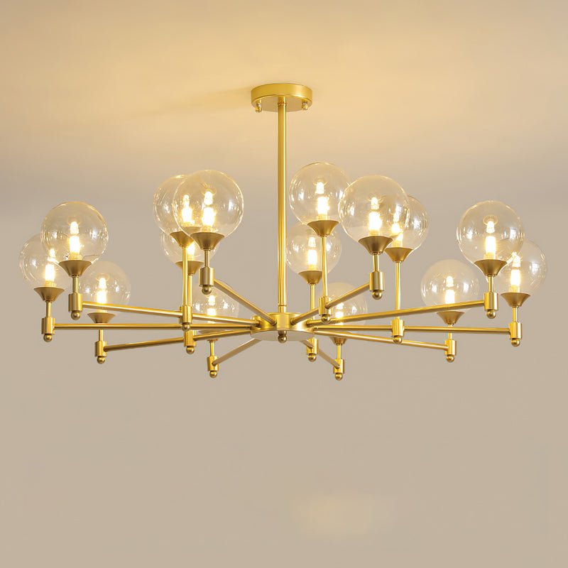 Solara Élégant Verre Lustre
