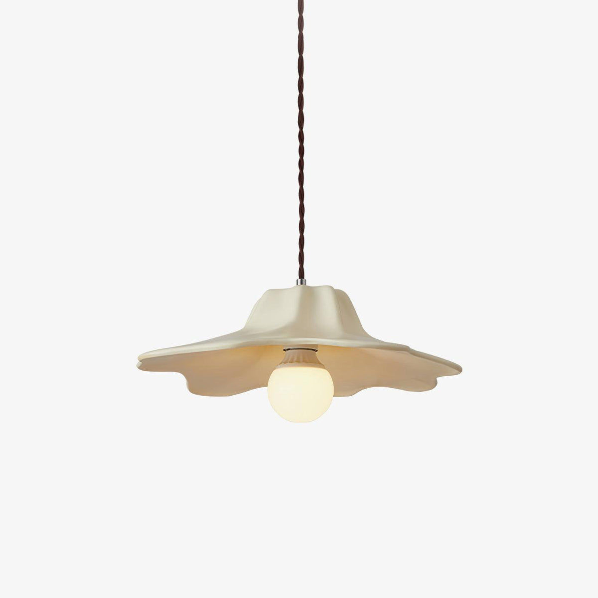 Nyrosis Lampe suspendue confortable en résine