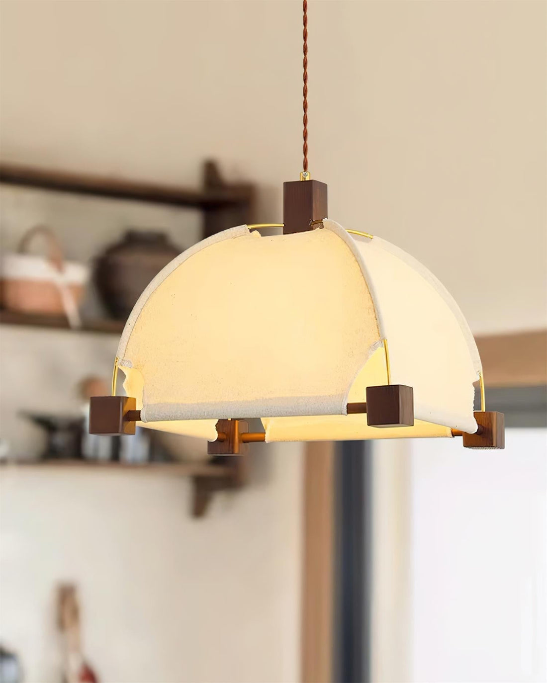 Allegra Suspension Tissu Cadre Minimaliste