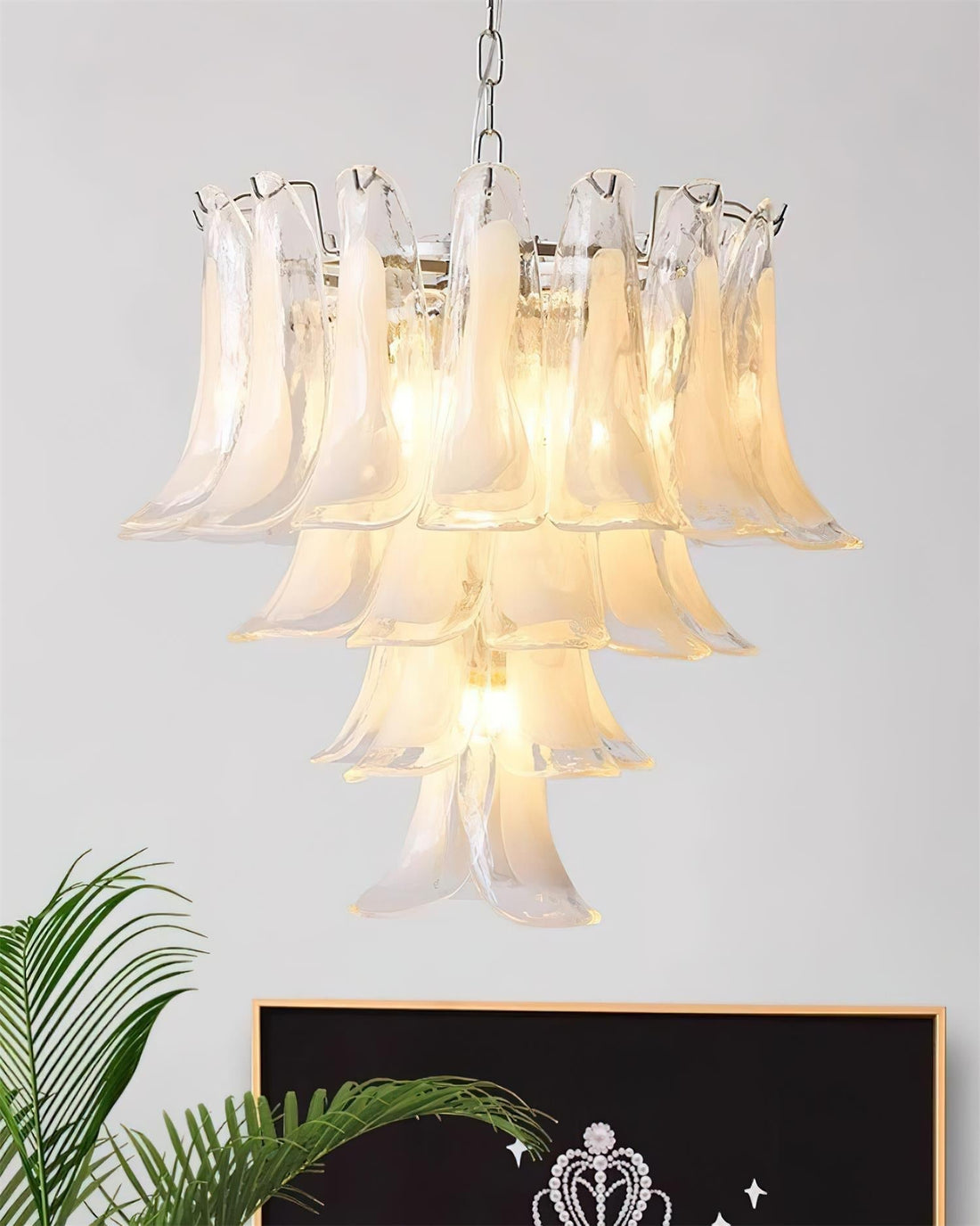 Alrinis Lustre Cascade Florale Fantaisie