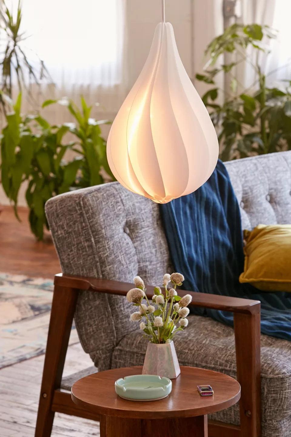 Ersoran Lampe Suspendue Nordique Moderne en Plastique