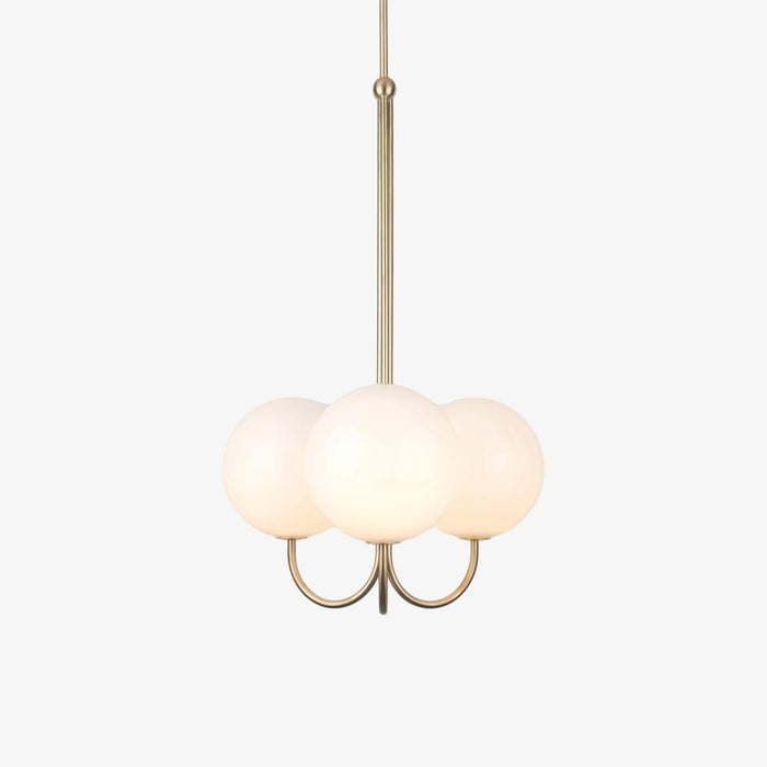 Mirelent Suspension Élégante en Métal et Verre