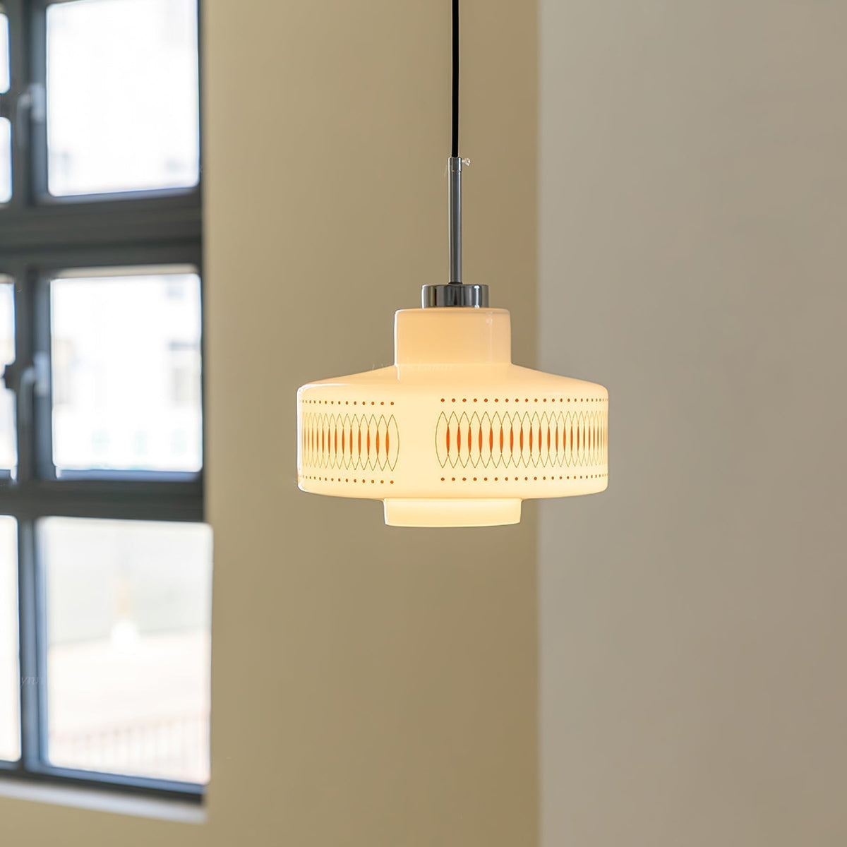 Luna Suspension en Verre Vintage