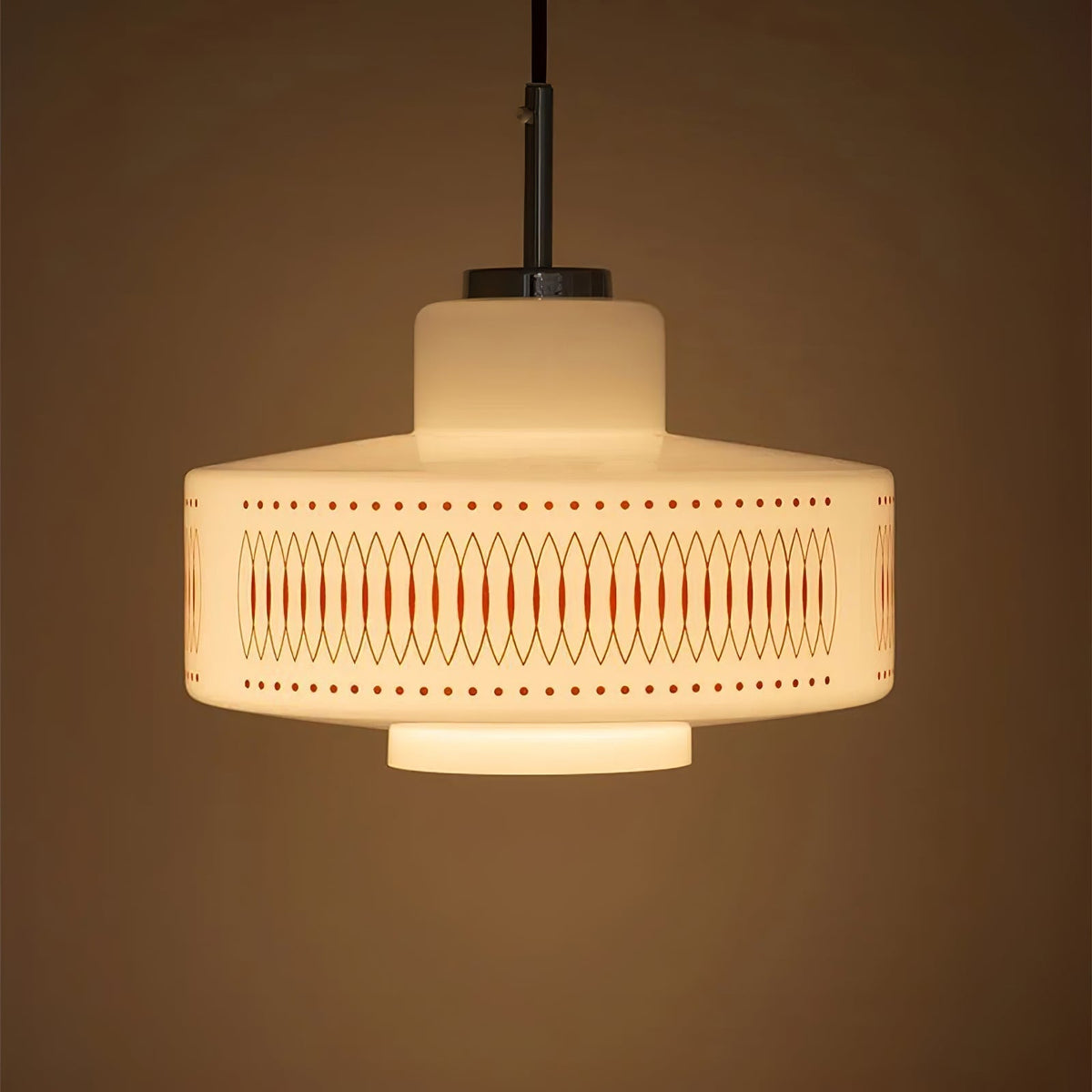 Luna Suspension en Verre Vintage