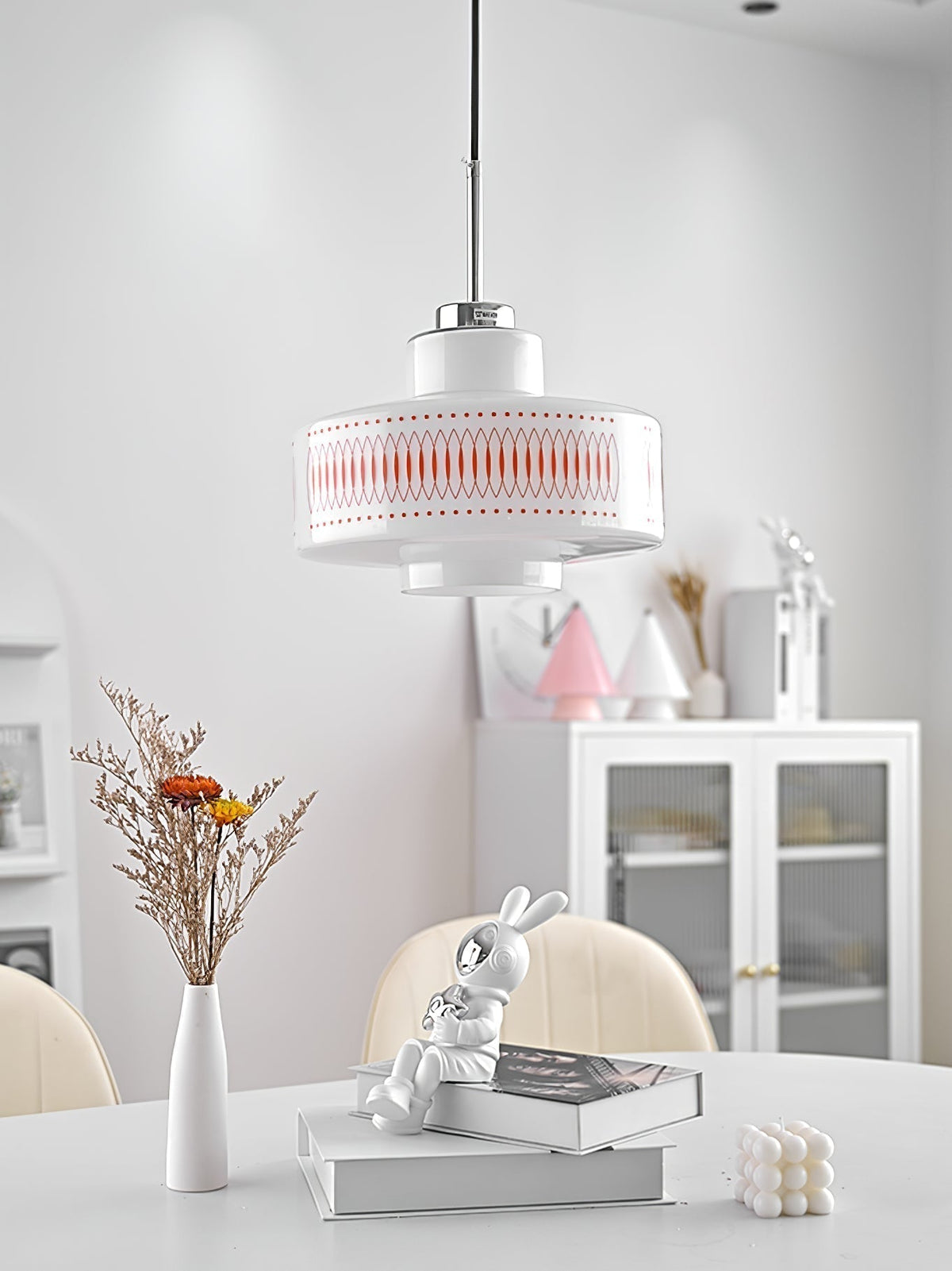 Luna Suspension en Verre Vintage
