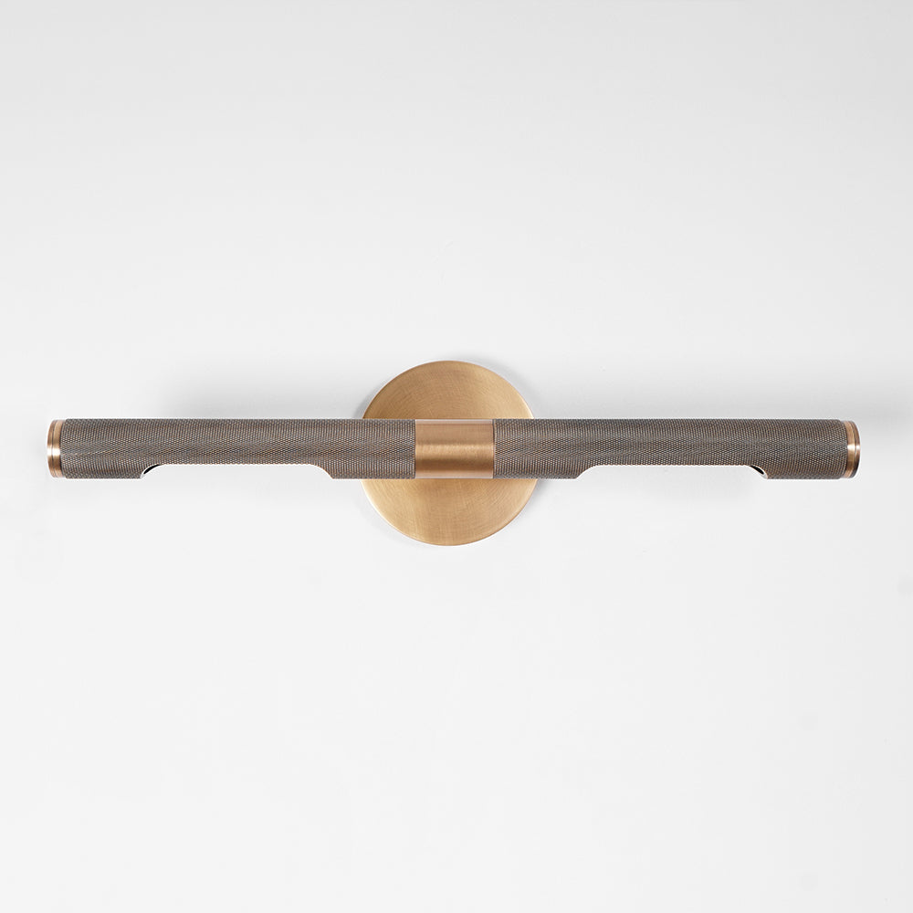 Solvain Applique murale LED moderne en laiton