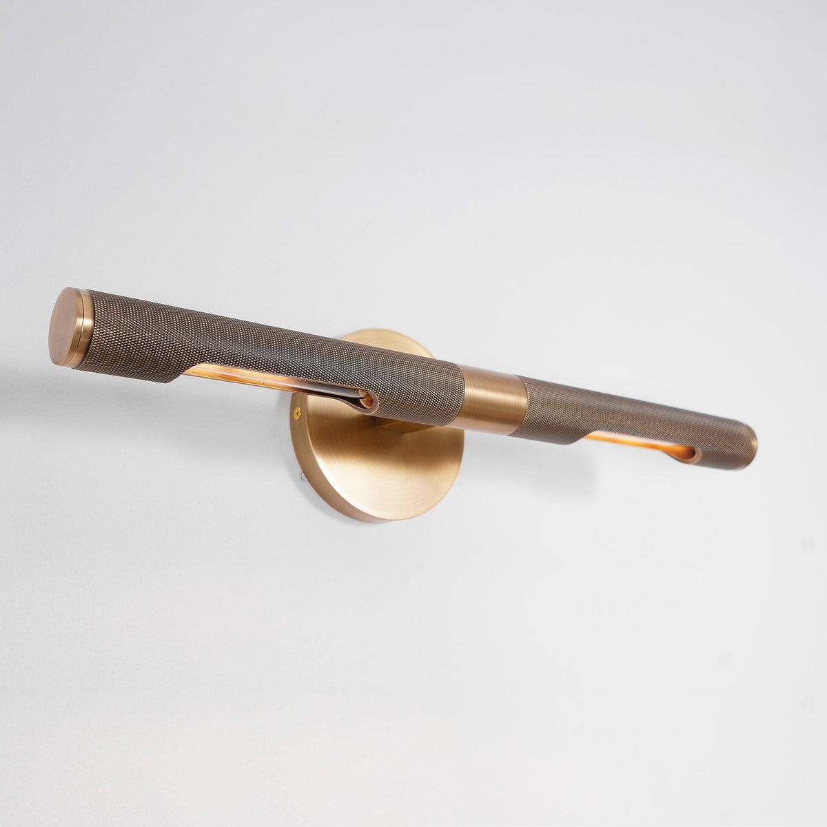 Solvain Applique murale LED moderne en laiton