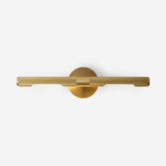 Solvain Applique murale LED moderne en laiton