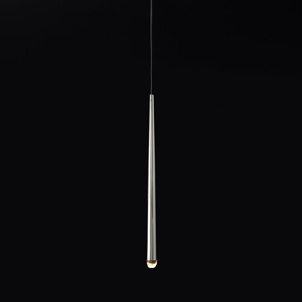 Zenith Lustre Minimaliste Cristal Laiton