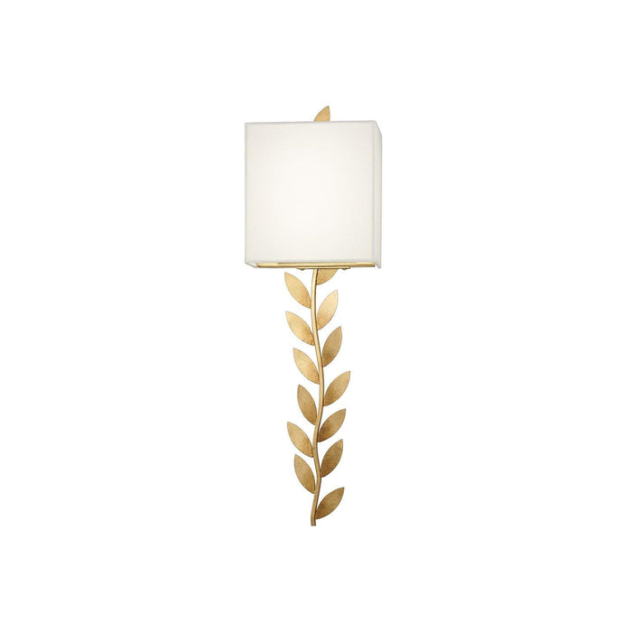 Plotuvyo Lampe Murale Métal Laiton Tissu Grove Minimaliste Moderne