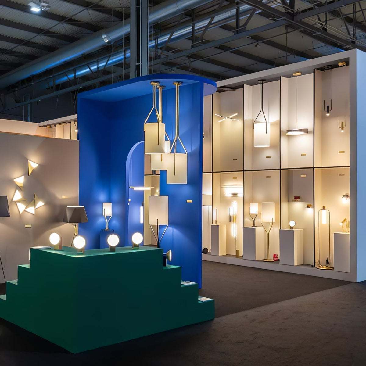 Lustra Lustre LED 3-Lumières Laiton Moderne