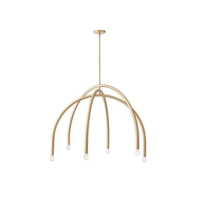 Hadden Lustre Laiton Métal Minimaliste Moderne