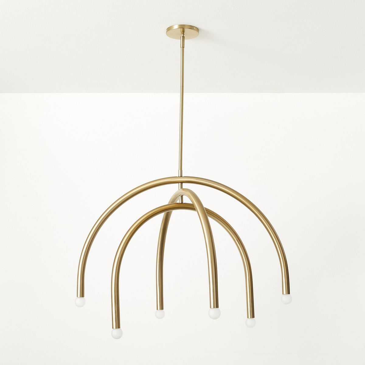 Hadden Lustre Laiton Métal Minimaliste Moderne