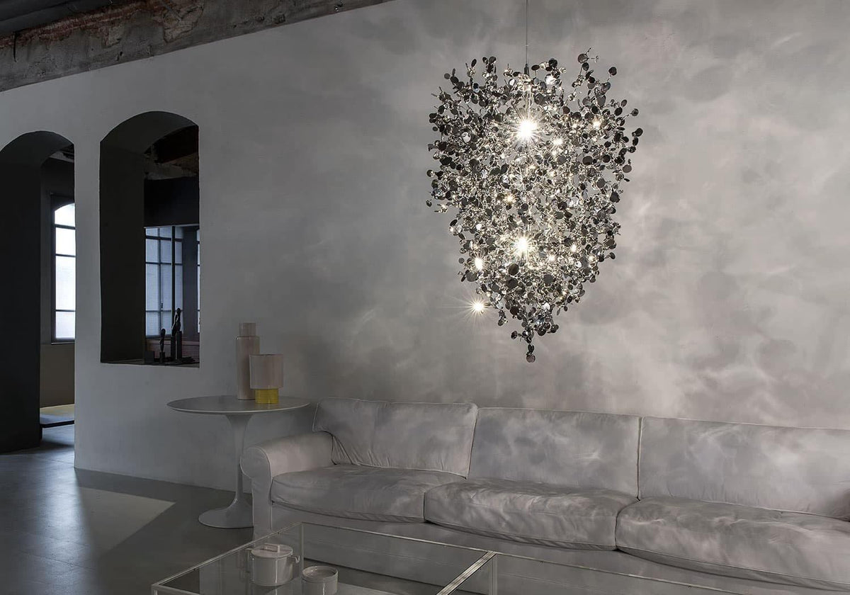 Lustra Lampe Suspendue Disque Nuage