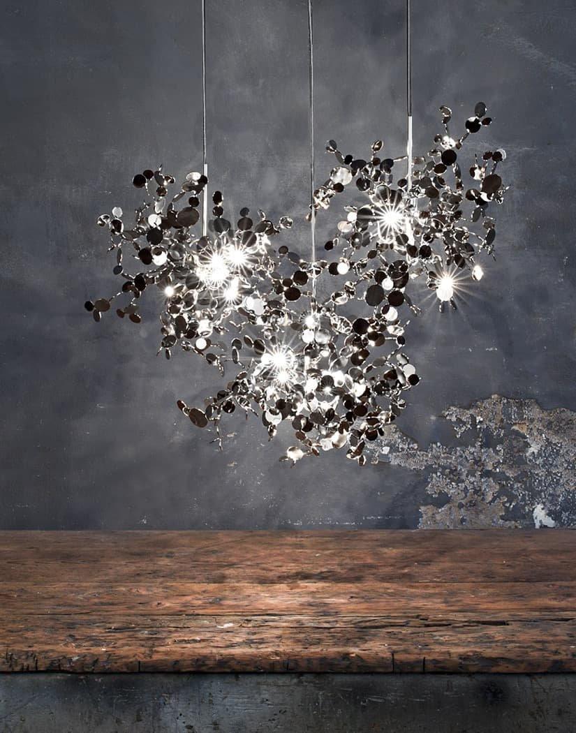 Lustra Lampe Suspendue Disque Nuage
