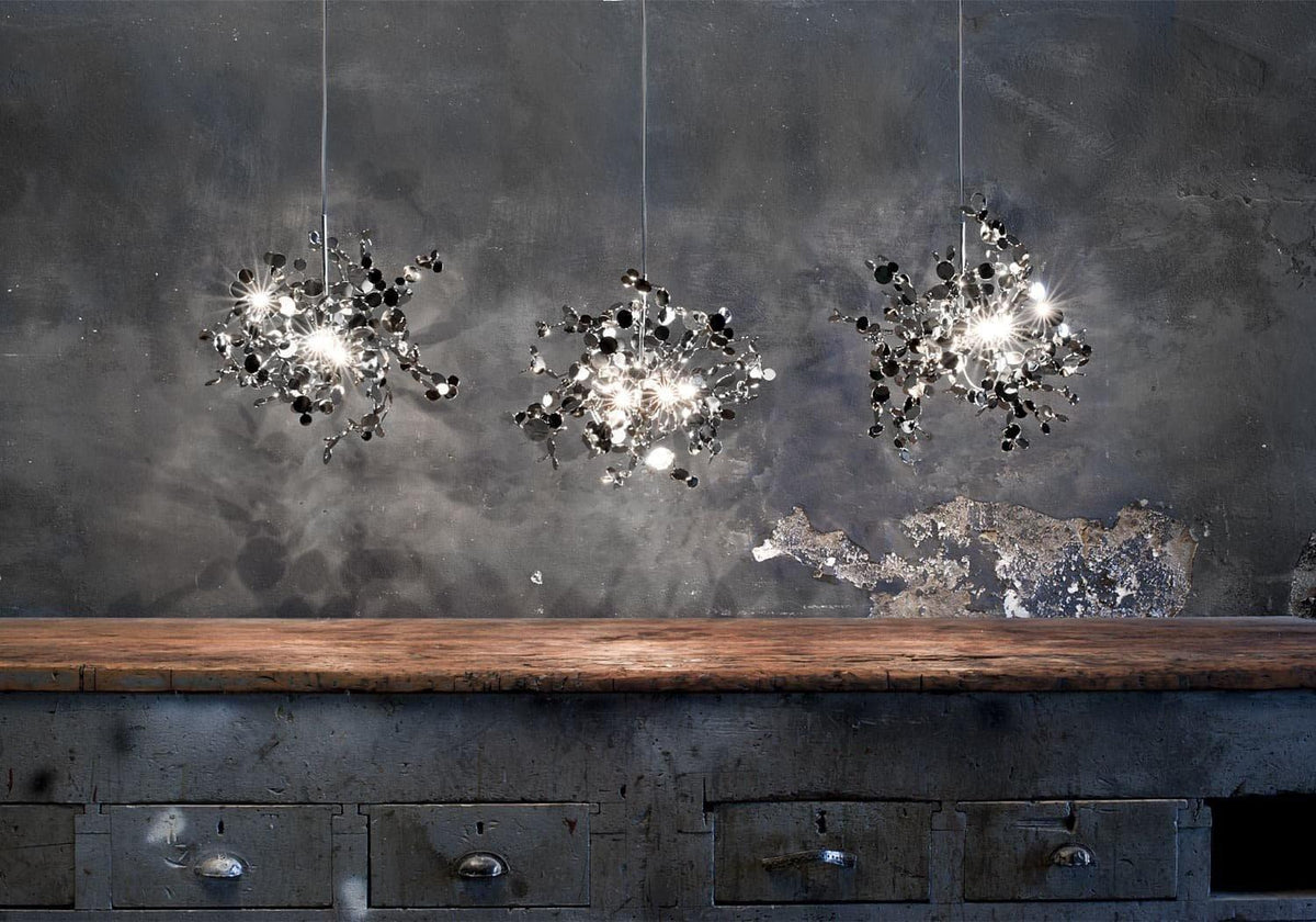 Lustra Lampe Suspendue Disque Nuage