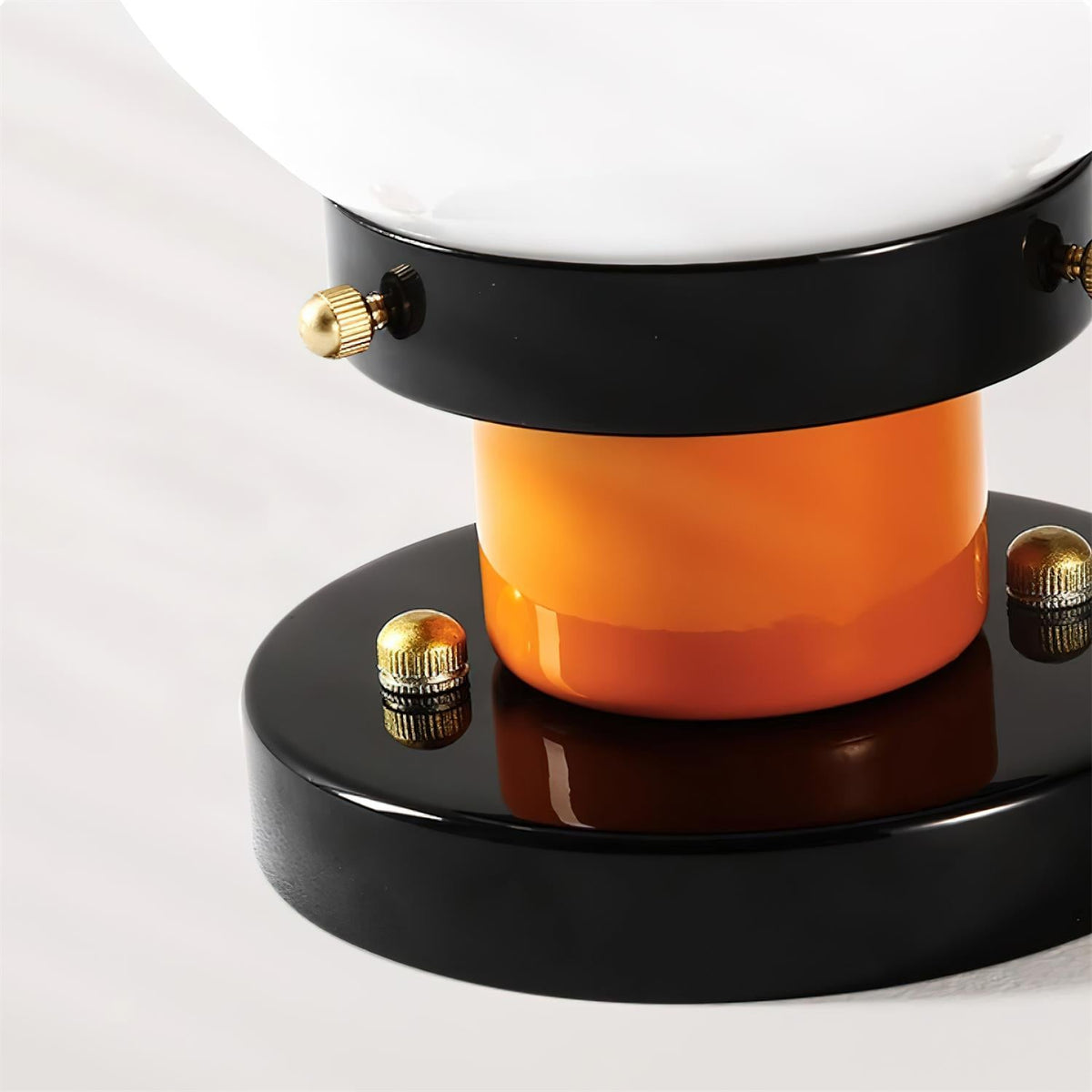 Aria Plafonnier Globe Verre Orange