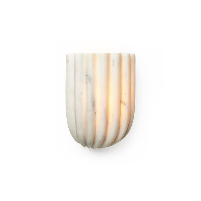 Tinduvys Lampe Murale Flûtée En Marbre Ariel Simple Élégance