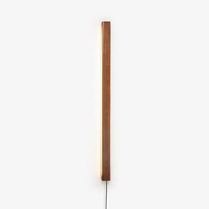 Lustra Wall Lamp Linear Wood Plug In