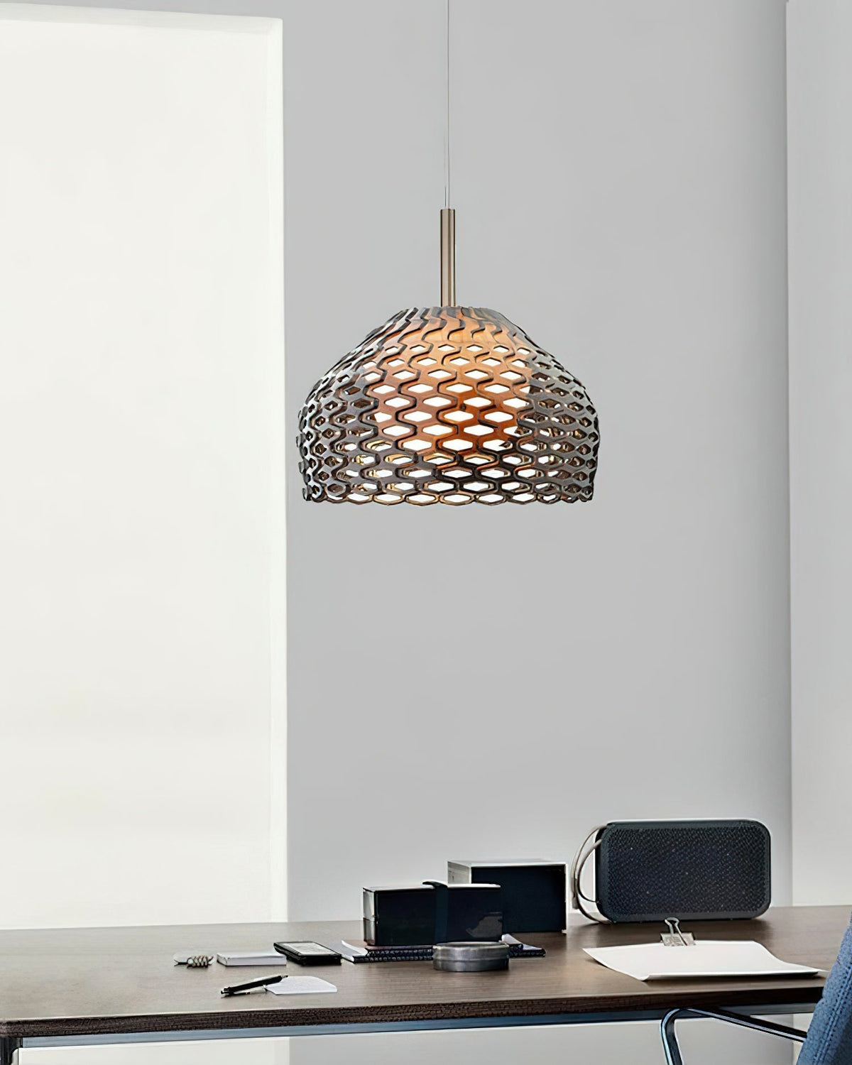 Ilsolion Créativité Individuelle Plastique Pendentif Lampe