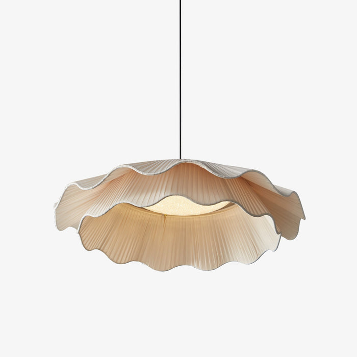 Ellorel Lampe Suspendue en Tissu Wave Brass