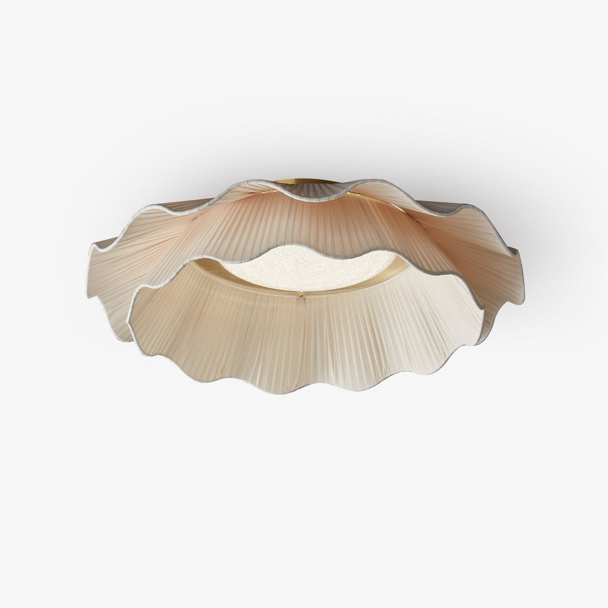 Tirah Plafonnier en tissu ondulé