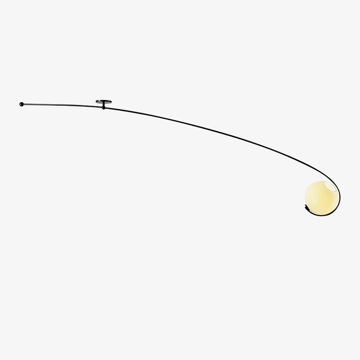 Elsoris Plafonnier Verre Minimaliste Moderne