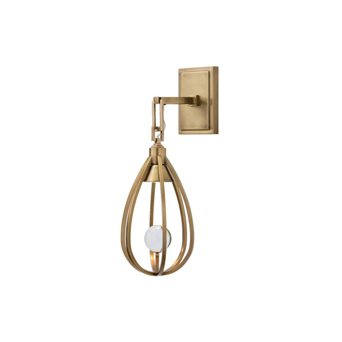 Gloruvys Moderne Minimaliste Laiton Cristal Applique Murale