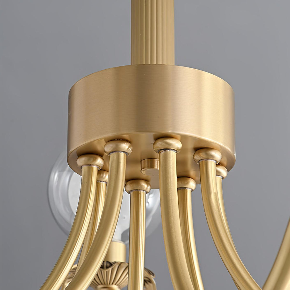 Crown Lustre en Verre Classique