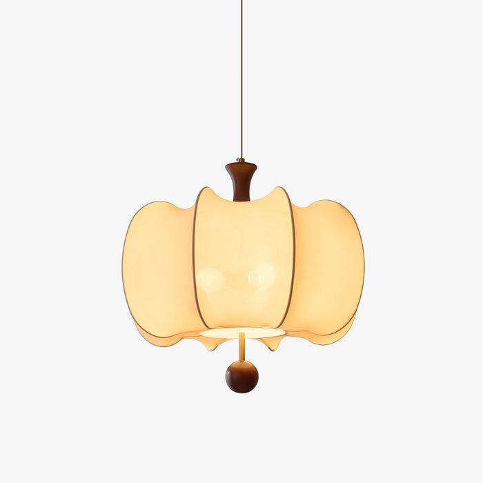 Calithra Suspension en Tissu et Bois