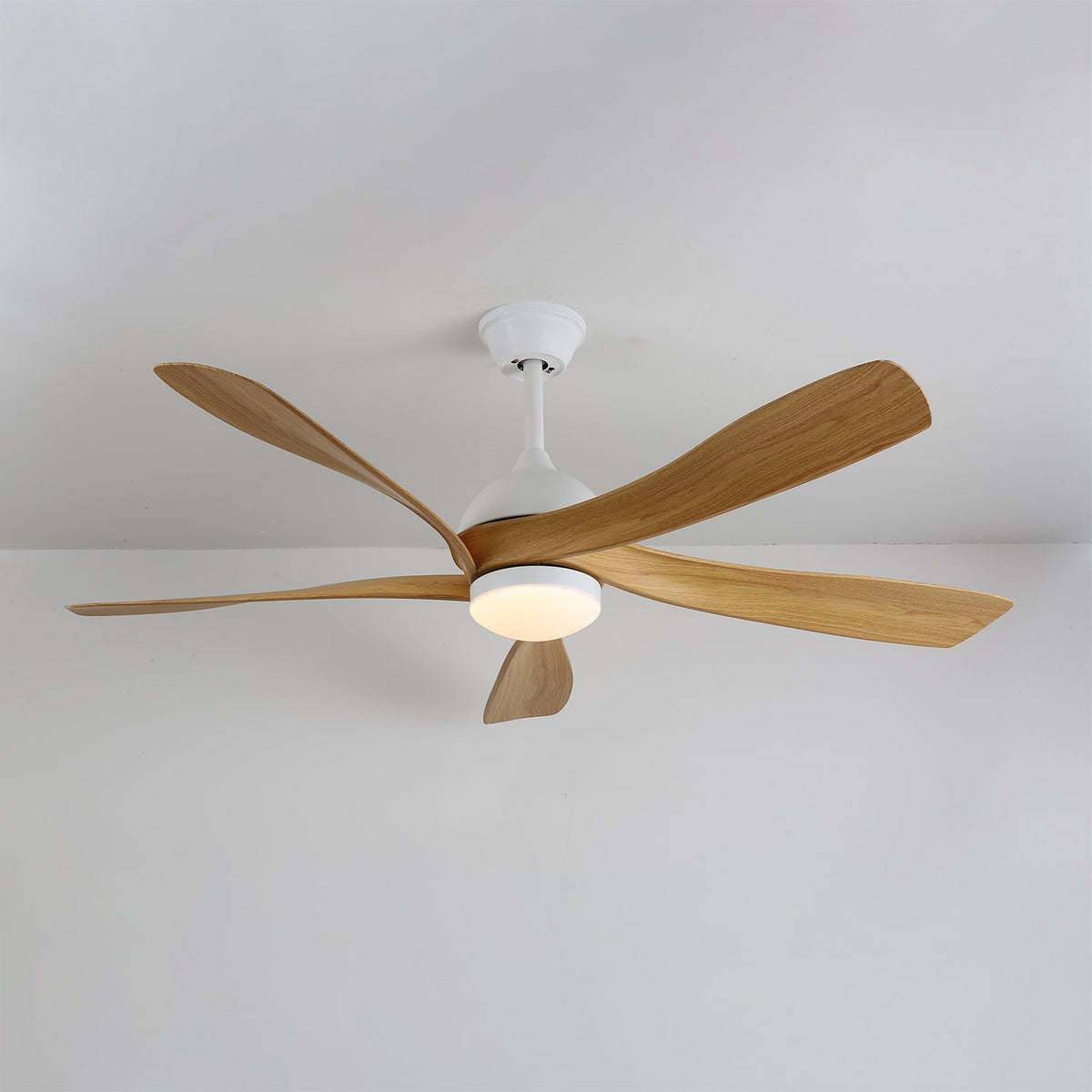 Plafonnier Ventilateur Sylven Moderne en ABS