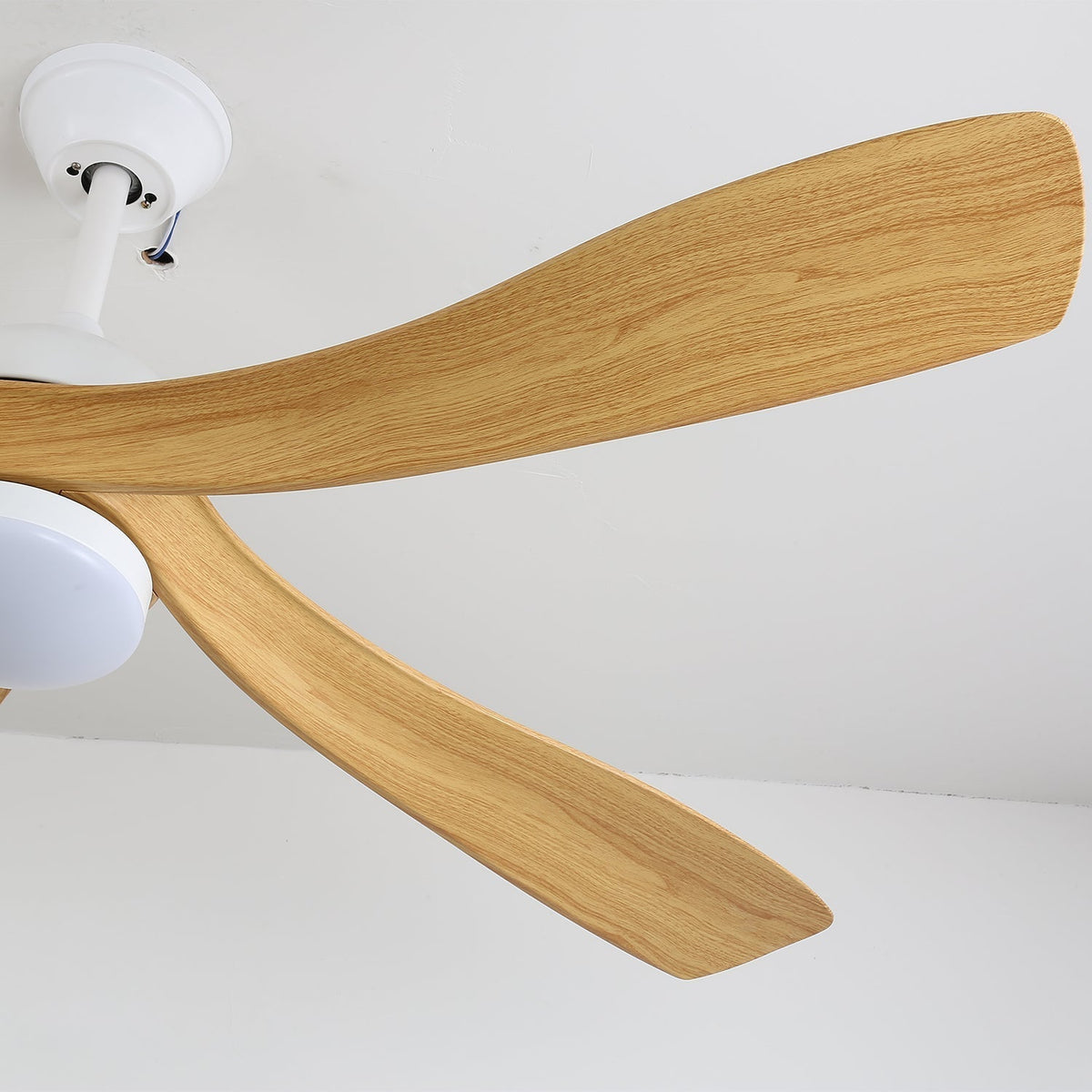 Plafonnier Ventilateur Sylven Moderne en ABS