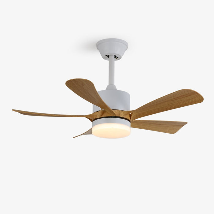 Plafonnier Ventilateur Sylven Moderne en ABS