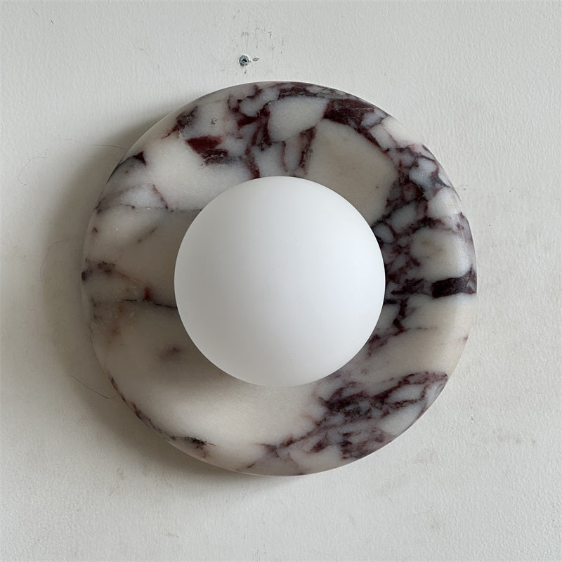 Bvlgari Applique Murale Moderne Minimaliste Evenir en Marbre Violet