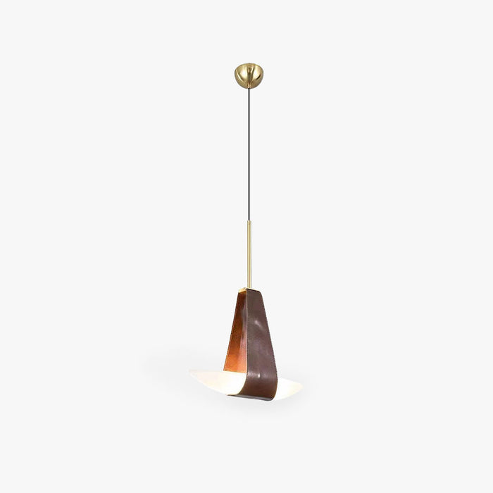 Valentina Suspension Luminaire Industrielle Rouge Verre Métal Salon