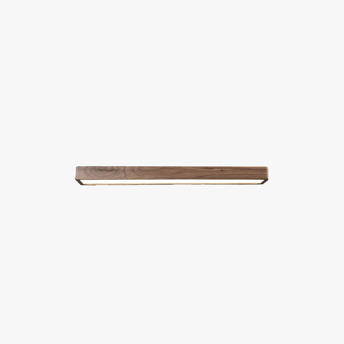 Muto Plafonnier Rectangulaire Moderne, Bois/Acrylique, Bois, Salon