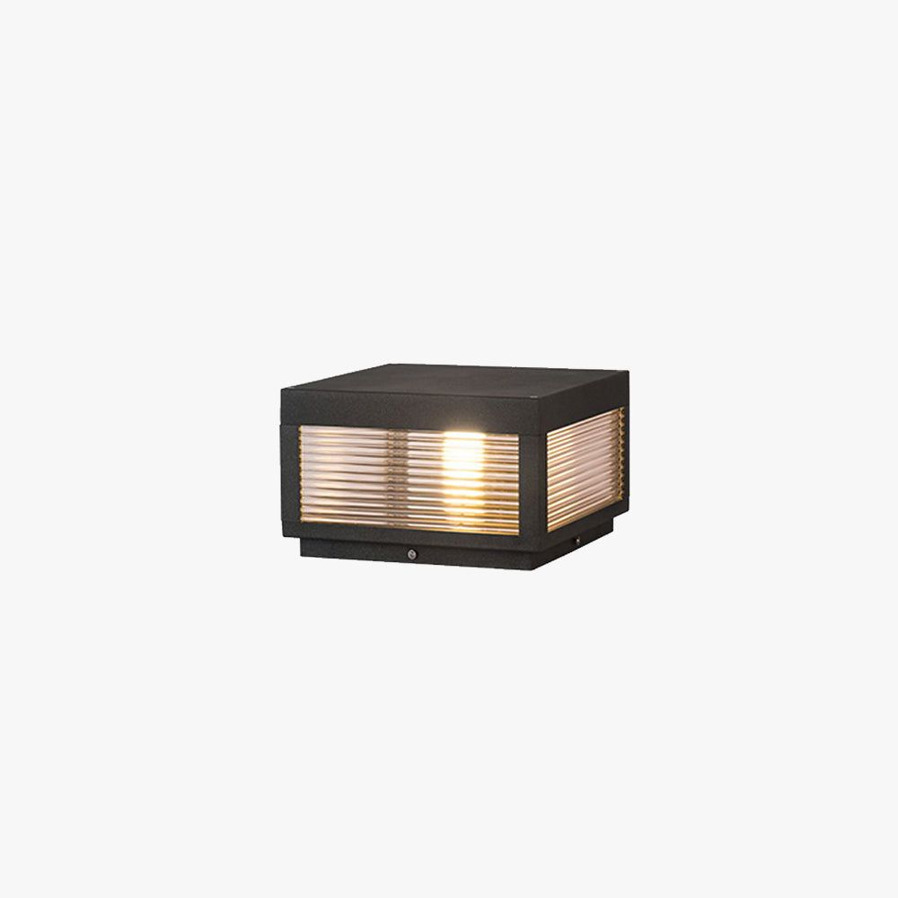 Vetra Lampe de Poteau avec Rayures Horizontales