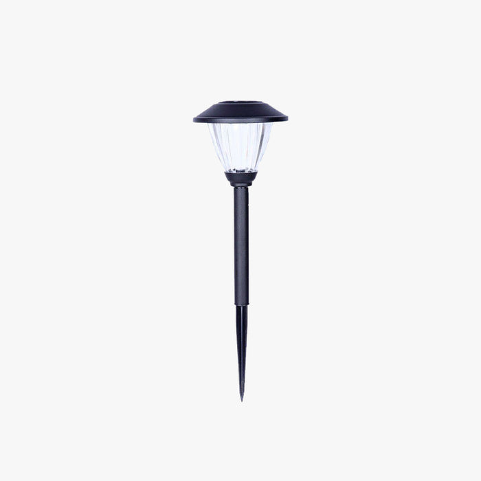 Ray Borne Extérieure Lanterne Vintage, Métal/Verre, Noir/Argent, Cour