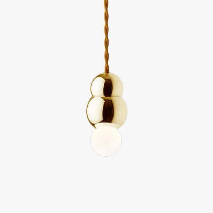 Bubbly Suspension en Verre Moderne