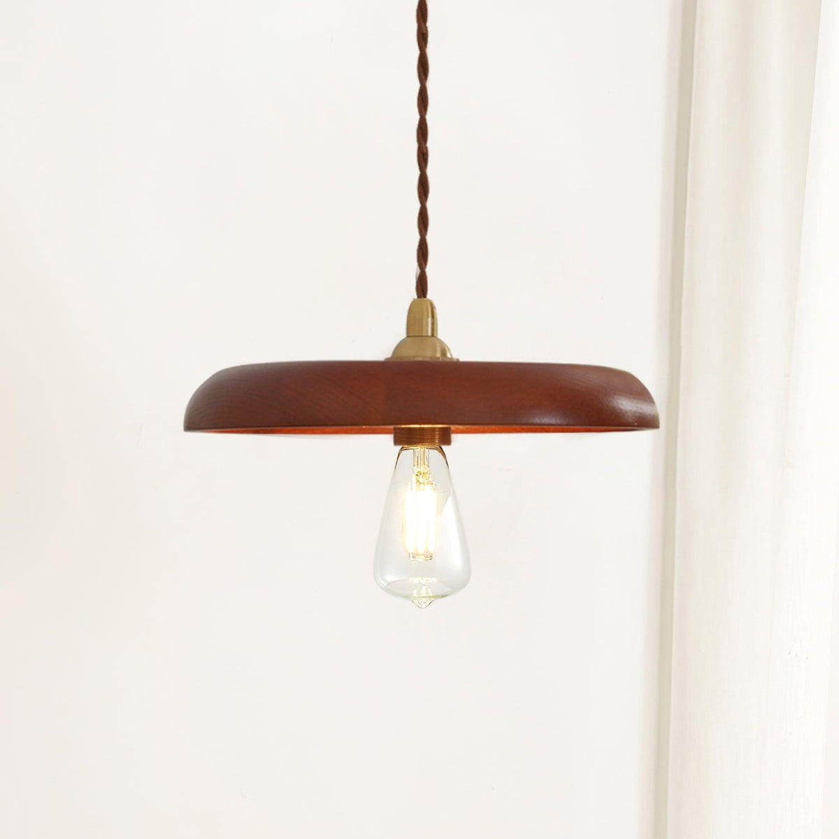 Balmain Suspension Bois Laiton Minimaliste