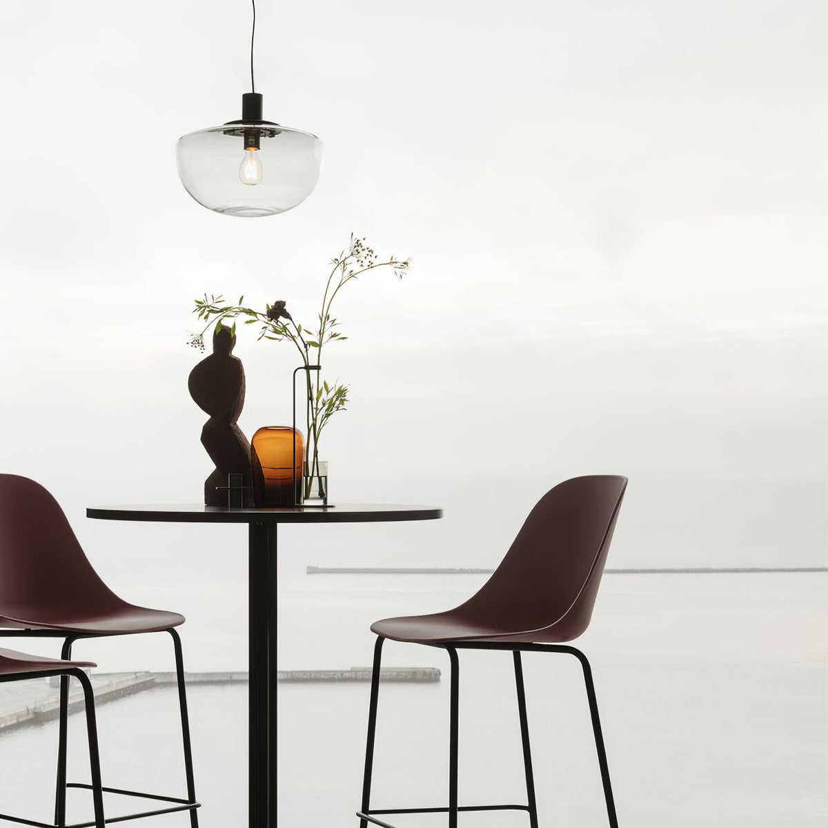 Lume Suspension Verre Minimaliste