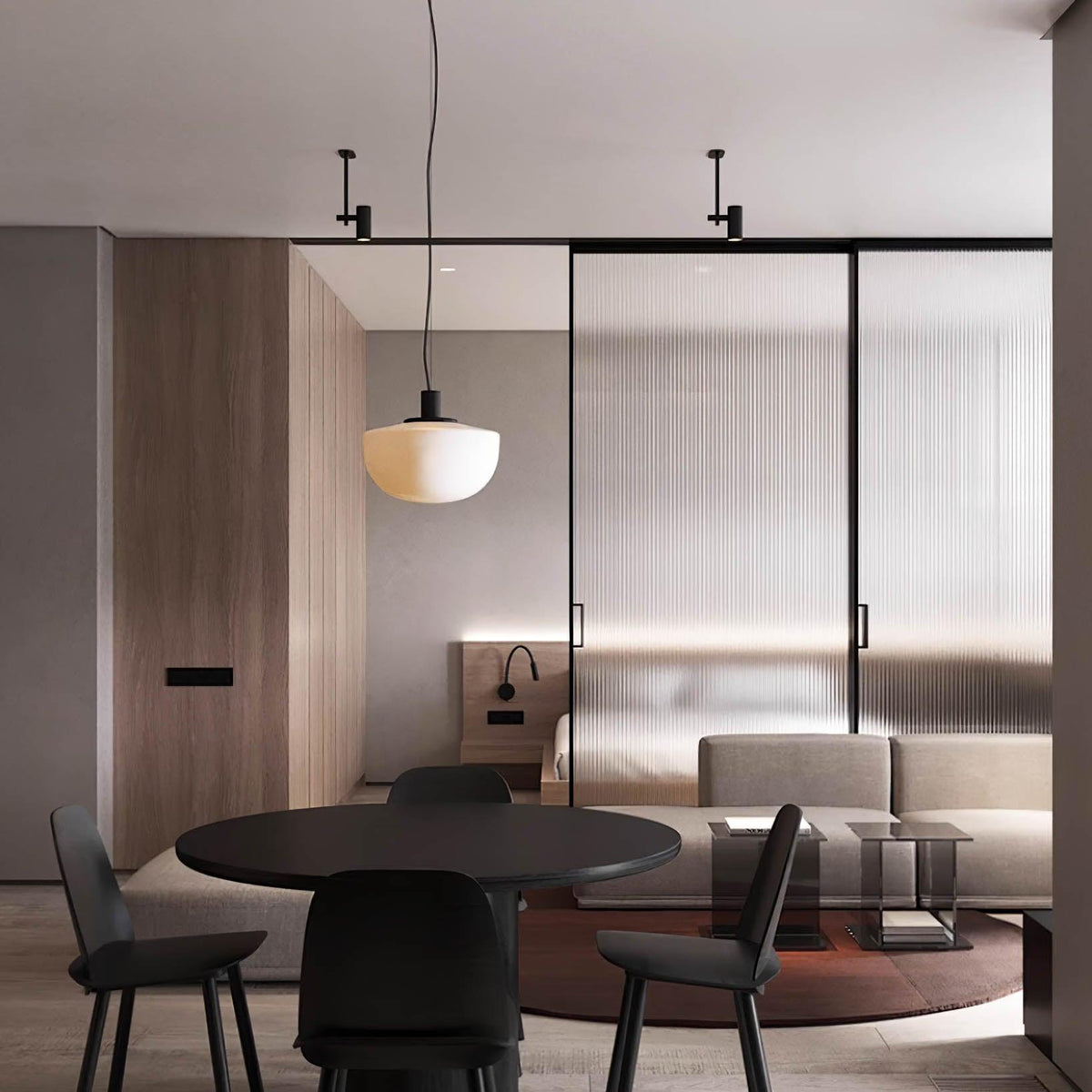 Lume Suspension Verre Minimaliste